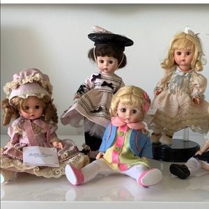 Madame Alexander Set 4 of Dolls